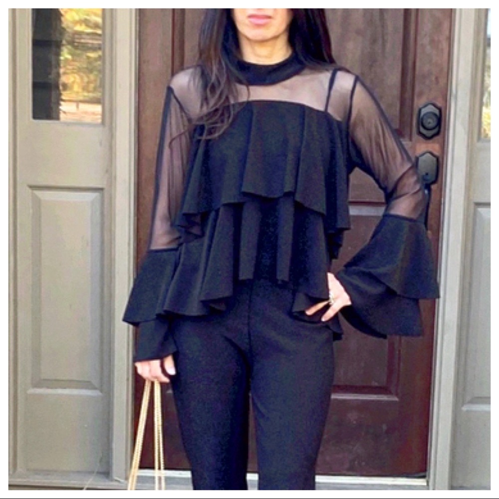✨MADE IN ITALY✨Fabulous layered top - Picture 6 of 8